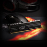 Memoria ADATA XPG 8GB DDR4 3200Mhz D10 Gammix disipador negro AX4U32008G16A-SB10