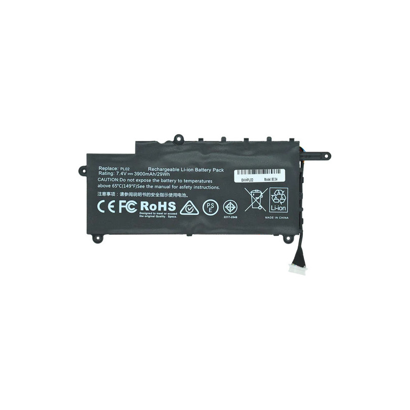 EKHPL02 Bateria Interna (P) 7.6V para HP 11N-X360, 11-N010dx 11-n026br, 11-n010la HSTN-DB6B, 751875-00, PL02XL EKHPL02 Bateria Interna (P) 7.6V para HP 11N-X360, 11-N010dx 11-n026br, 11-n010la HSTN-DB6B, 751875-00, PL02XL