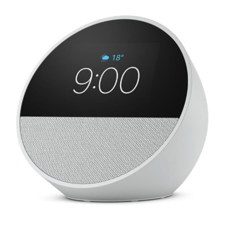 Asistente Amazon ECHO SPOT pantalla 2.83 pulgadas blanca